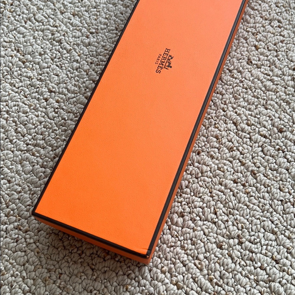 Hermes Bracelet /Jewelry orange box + case - Picture 4 of 11